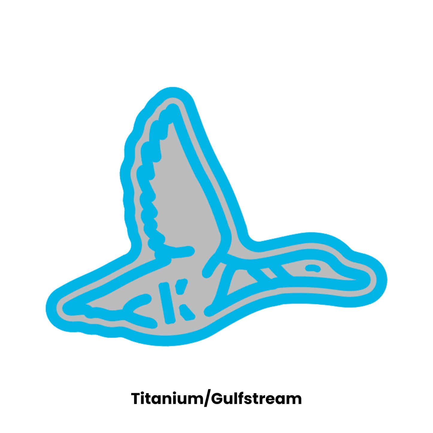 Flying Duck | EVA Foam Sticker