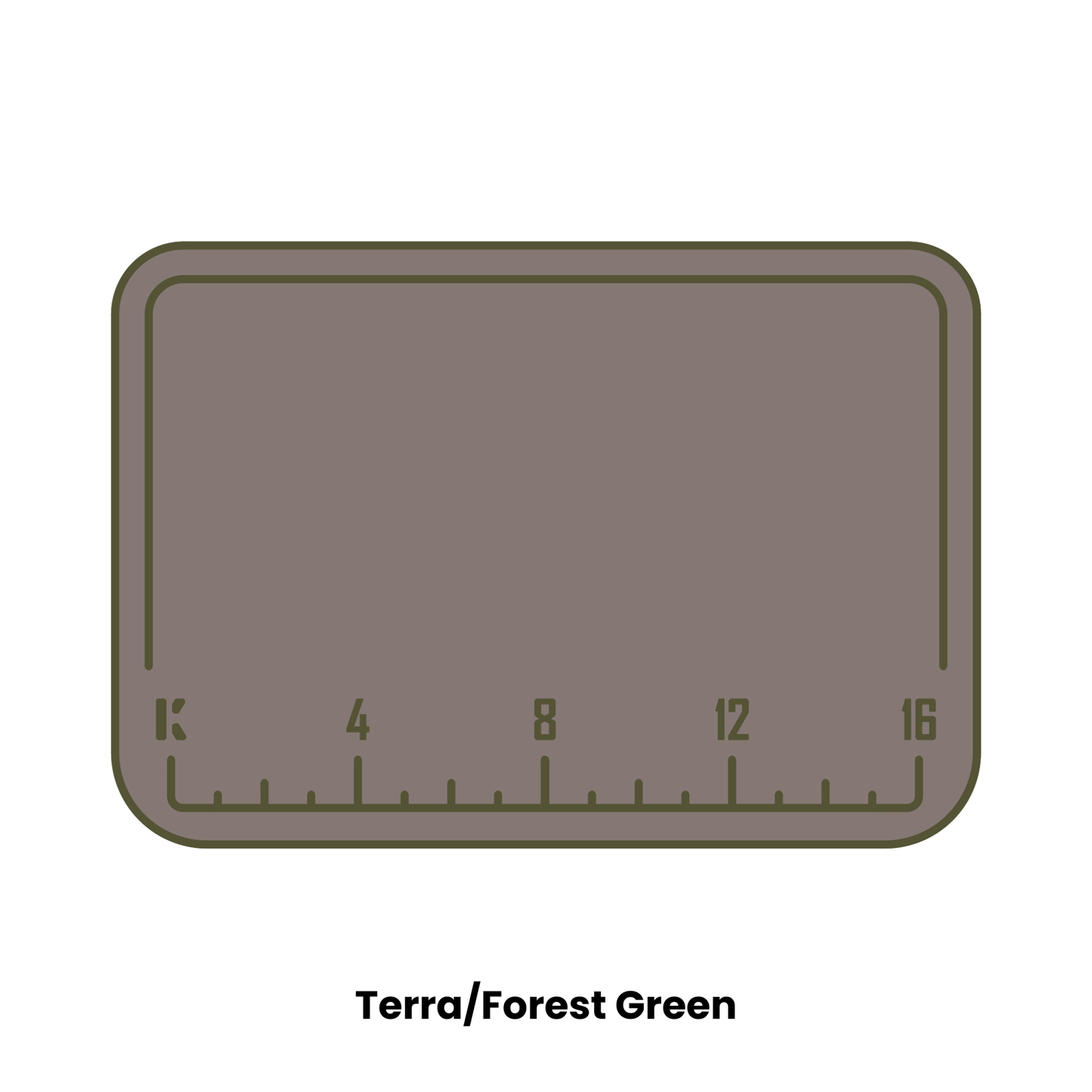 Yeti 35 qt. Cooler Top | Ruler