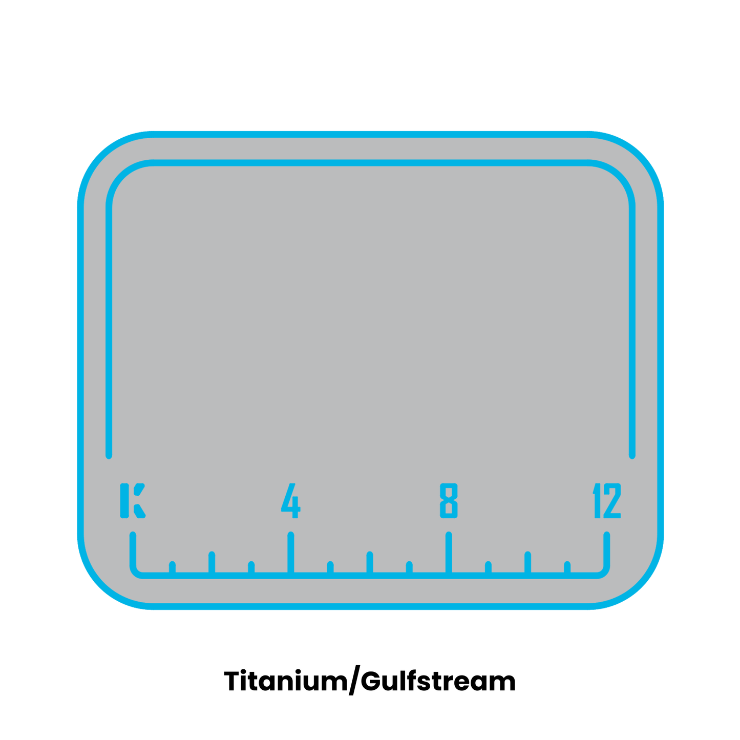 Yeti 24 qt. Cooler Top | Ruler
