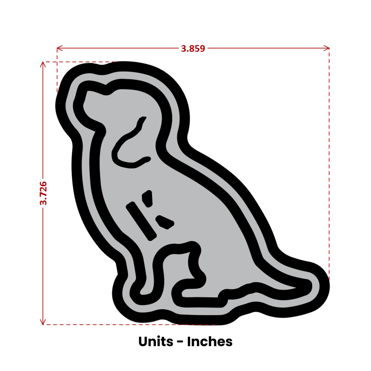Beagle | EVA Foam Sticker