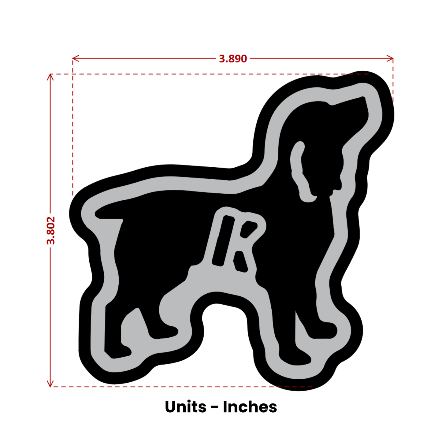 Boykin | EVA Foam Sticker