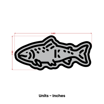 Rainbow Trout | EVA Foam Sticker