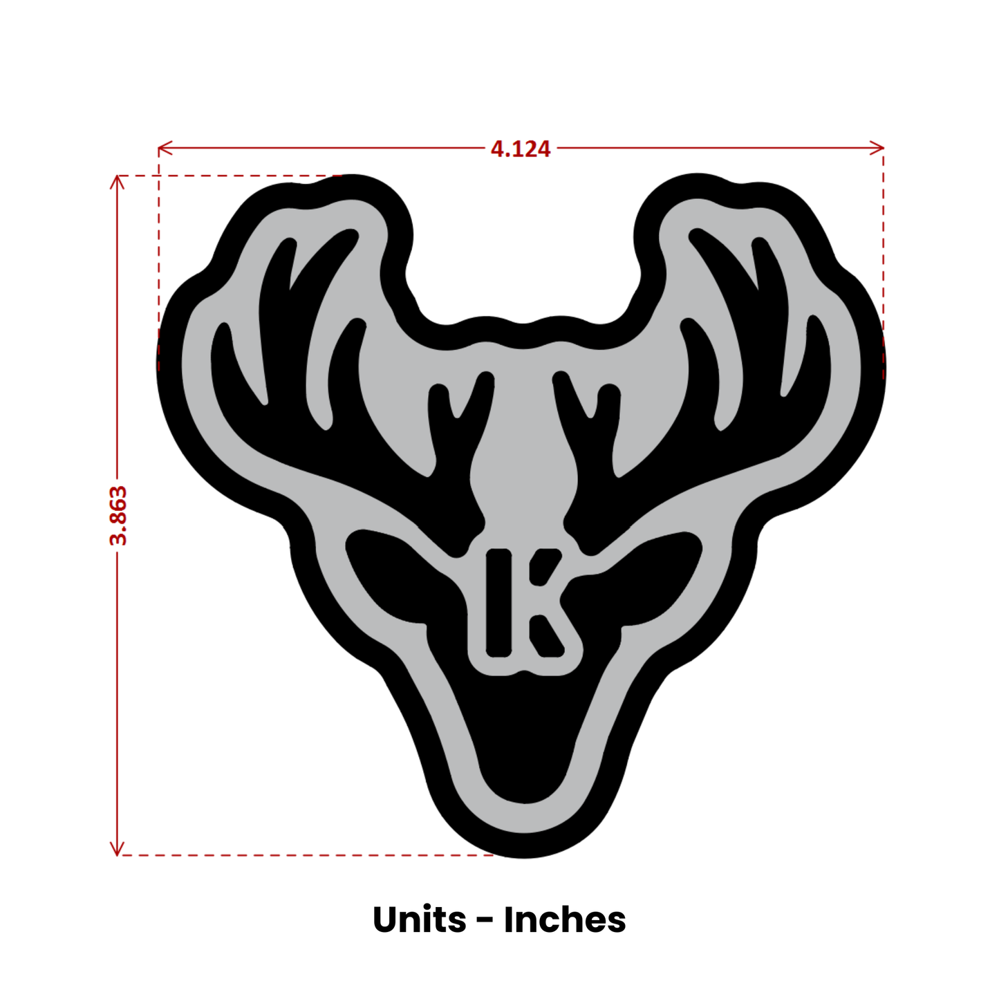 Buck | EVA Foam Sticker