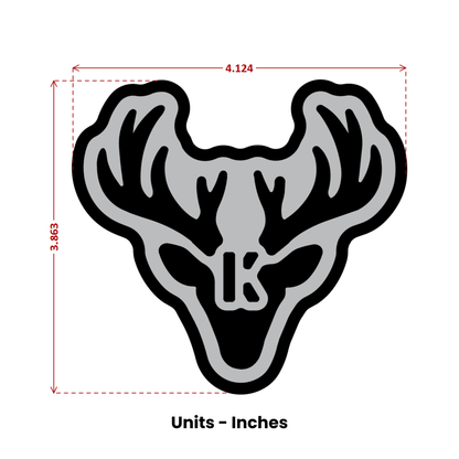 Buck | EVA Foam Sticker