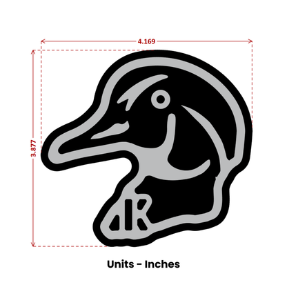 Wood Duck | EVA Foam Sticker