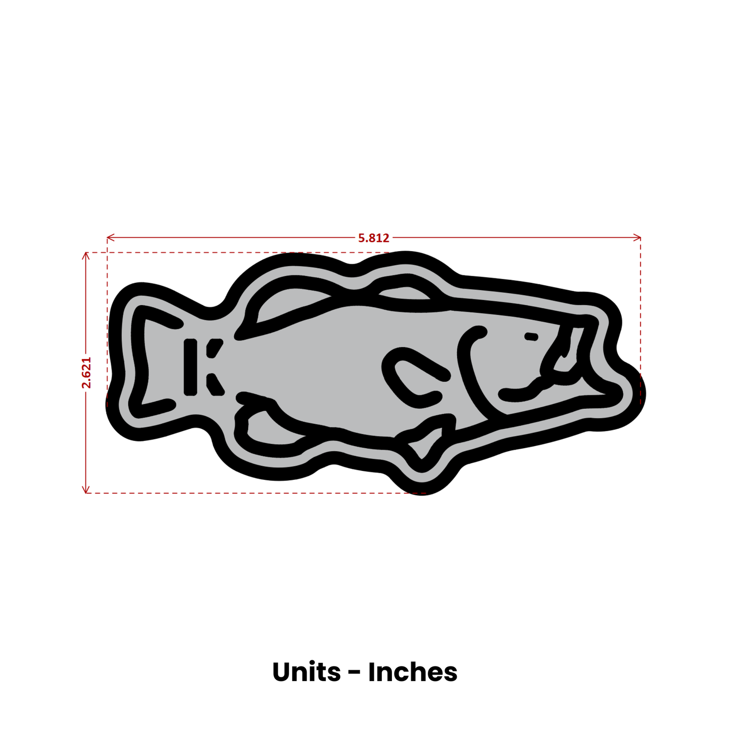 Bass | EVA Foam Sticker