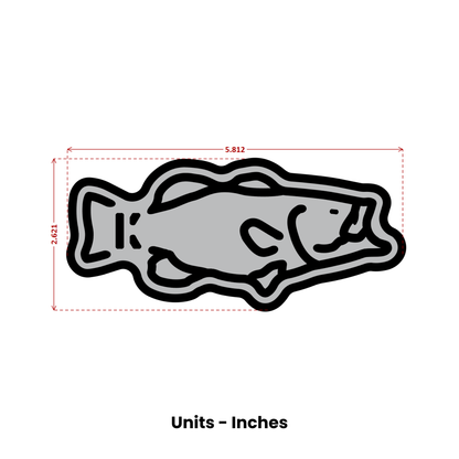 Bass | EVA Foam Sticker